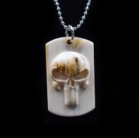 PENDANT - MAMMOTH IVORY SKULL